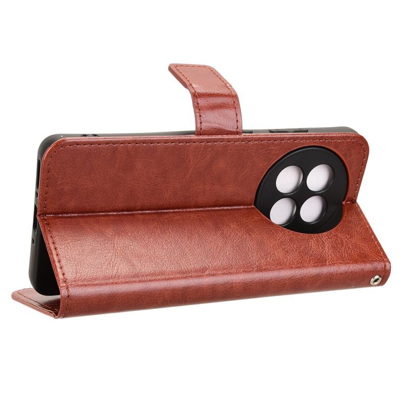 Etui Folio Do Oneplus 13r Jaskrawa Sztuczna Skóra