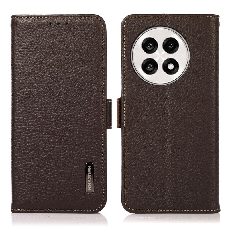 Etui Folio Do Oneplus 13r Khazneh Skórzany Z Ochroną Rfid