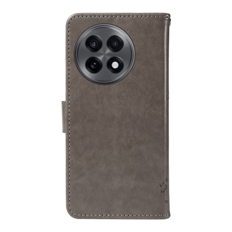 Etui Folio Oneplus 13r Drzewo I Kot Etui Ochronne