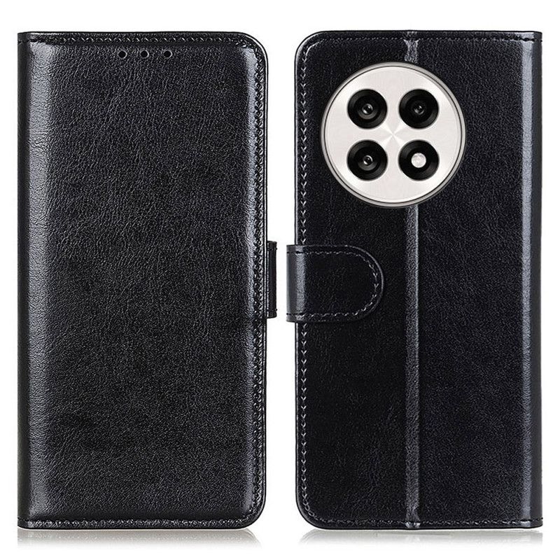 Etui Folio Oneplus 13r Lakierowana Skóra Syntetyczna