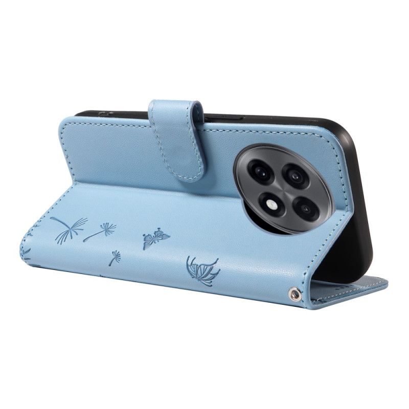 Etui Folio Oneplus 13r Pasek Z Dmuchawcem Etui Ochronne