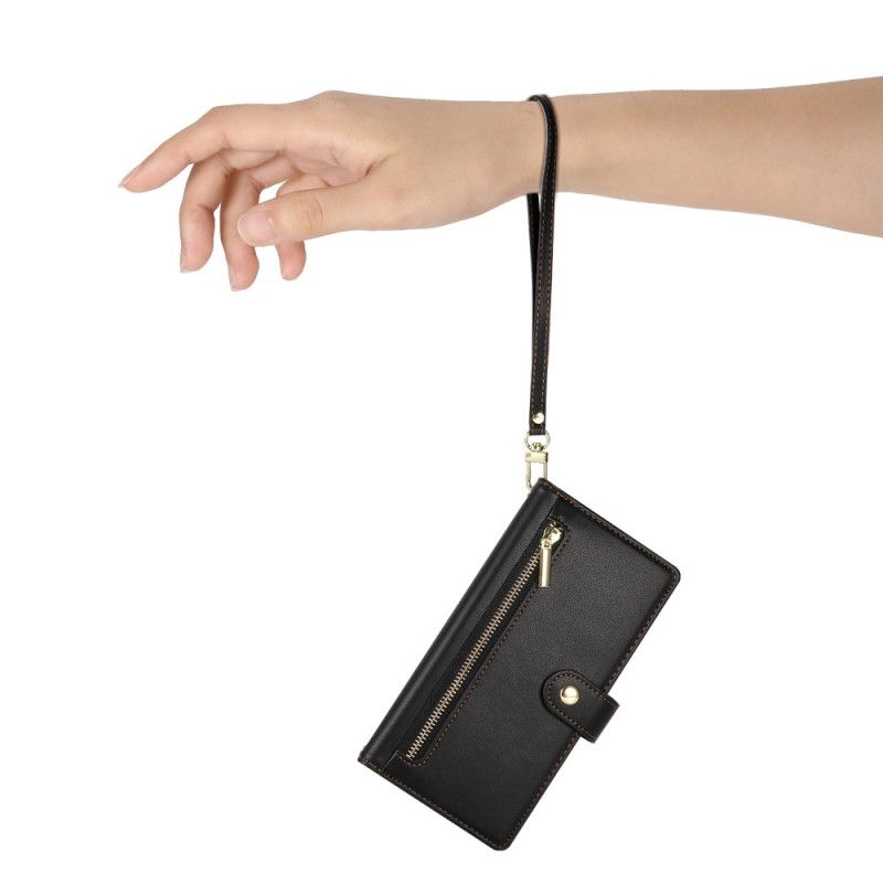 Etui Folio Oneplus 13r Portfel Na Pasek I Ramię Etui Ochronne