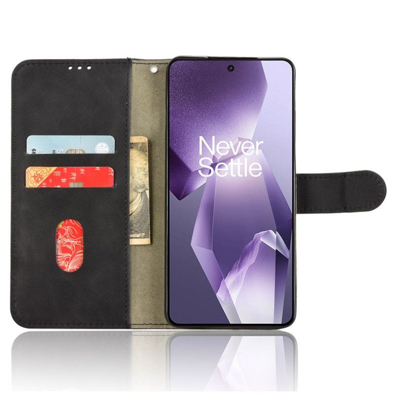 Etui Folio Oneplus 13r Styl Zamszowy