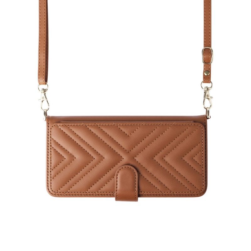 Etui Folio Oneplus 13r Stylowy Z Paskiem I Paskiem Na Ramię Etui Ochronne