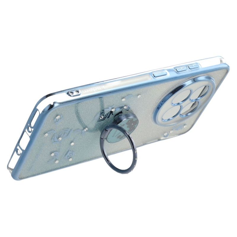 Etui Oneplus 13r Podstawka Pierścieniowa Kadem Etui Ochronne