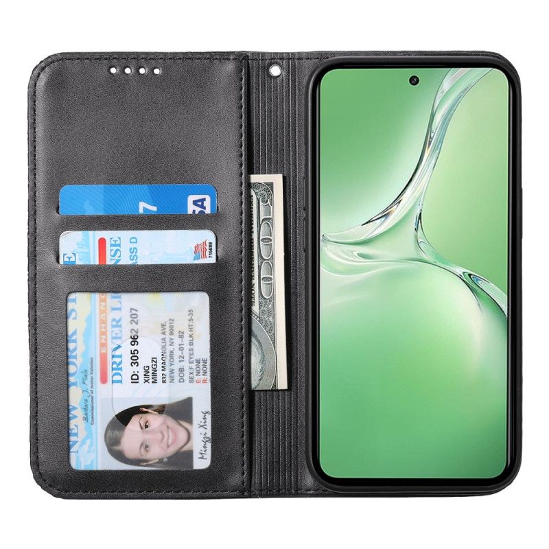 Flip Kotelot Oneplus 13r Etui Na Telefon Pasek Z Diamentowym Wzorem