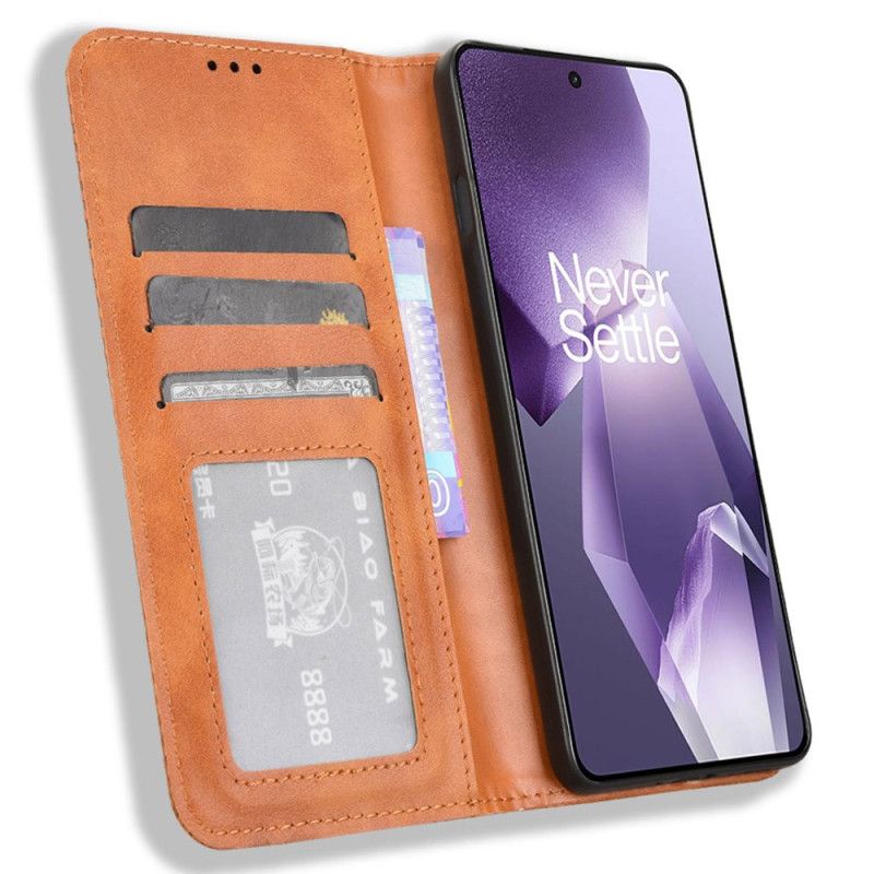 Flip Kotelot Oneplus 13r Obramowanie W Stylu Vintage