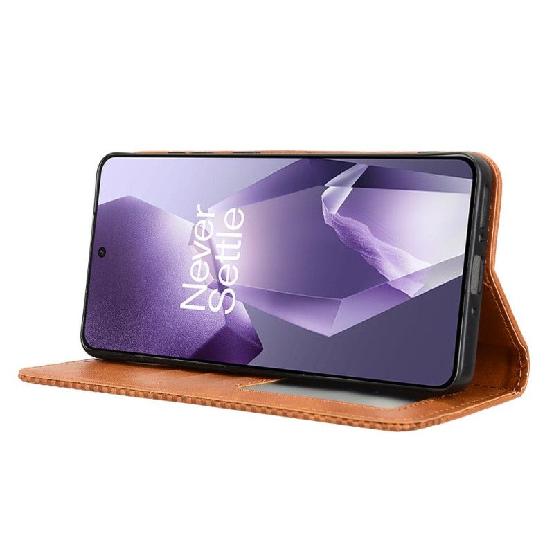 Flip Kotelot Oneplus 13r Obramowanie W Stylu Vintage