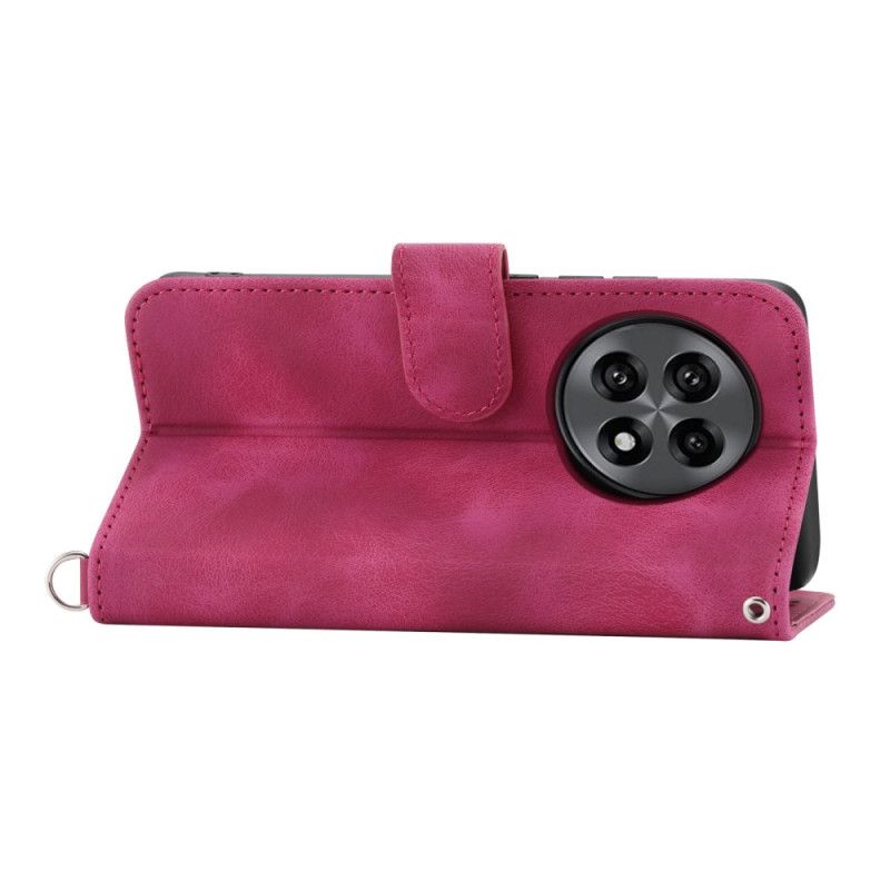 Pokrowce Oneplus 13r Zamszowy Koronkowy Z Paskiem I Paskiem Na Ramię