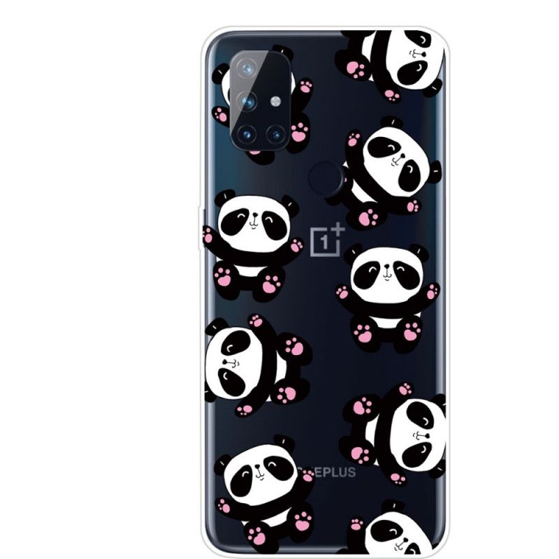 Etui OnePlus Nord N10 Najlepsze Zabawne Pandy Etui Ochronne