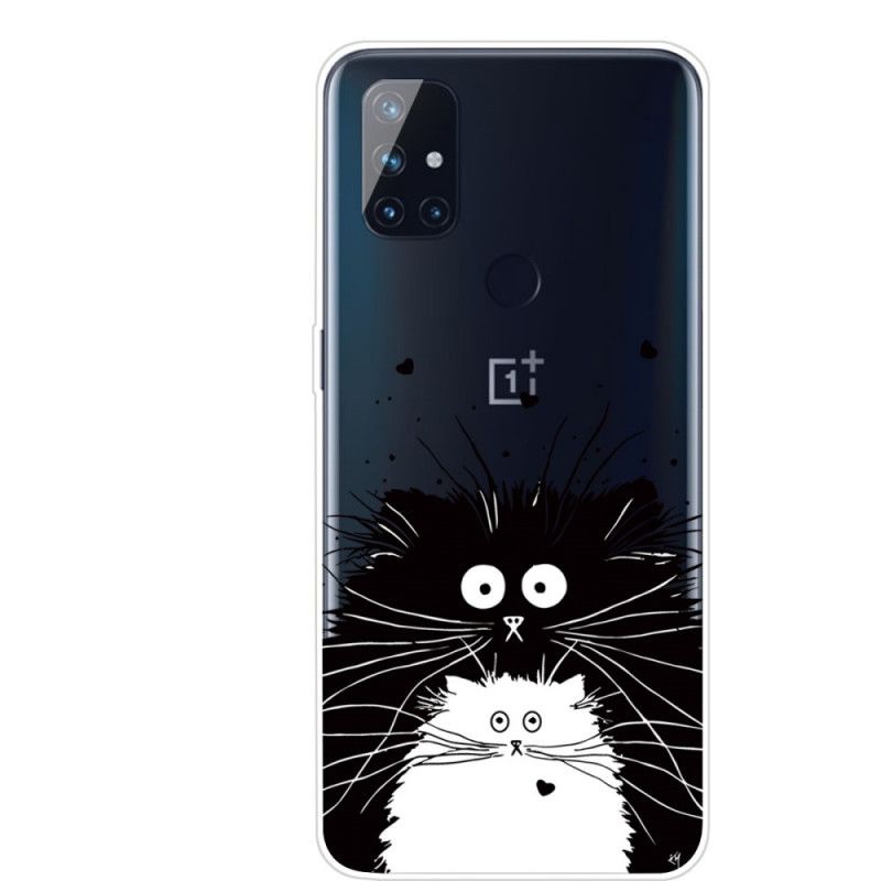 Etui OnePlus Nord N10 Obserwuj Koty Etui Ochronne