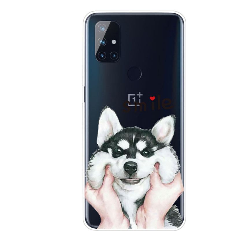 Futerały OnePlus Nord N10 Etui na Telefon Uśmiechnięty Pies