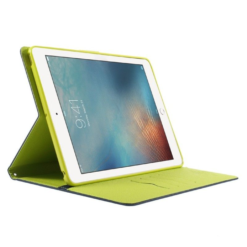 Etui Folio iPad (9.7") Czerwony Czarny Dwukolorowa Rtęć Etui Ochronne
