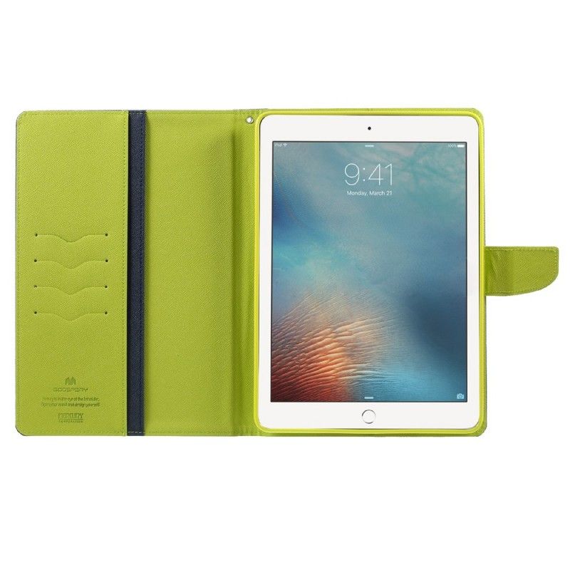 Etui Folio iPad (9.7") Czerwony Czarny Dwukolorowa Rtęć Etui Ochronne