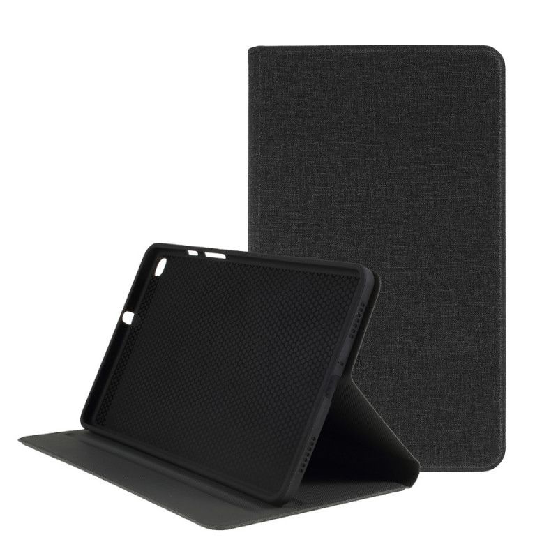 Case Samsung Galaxy Tab A 8" (2019) Szary Czarny Etui na Telefon Imitacja Skóry Odpornej Na Plamy