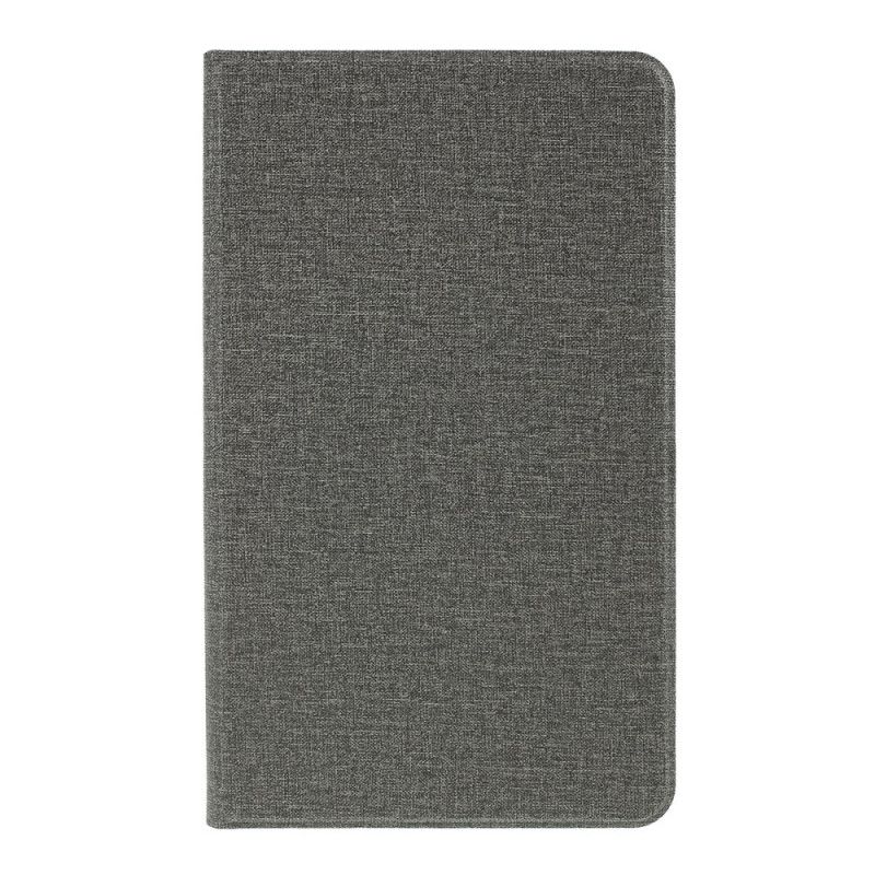 Case Samsung Galaxy Tab A 8" (2019) Szary Czarny Etui na Telefon Imitacja Skóry Odpornej Na Plamy