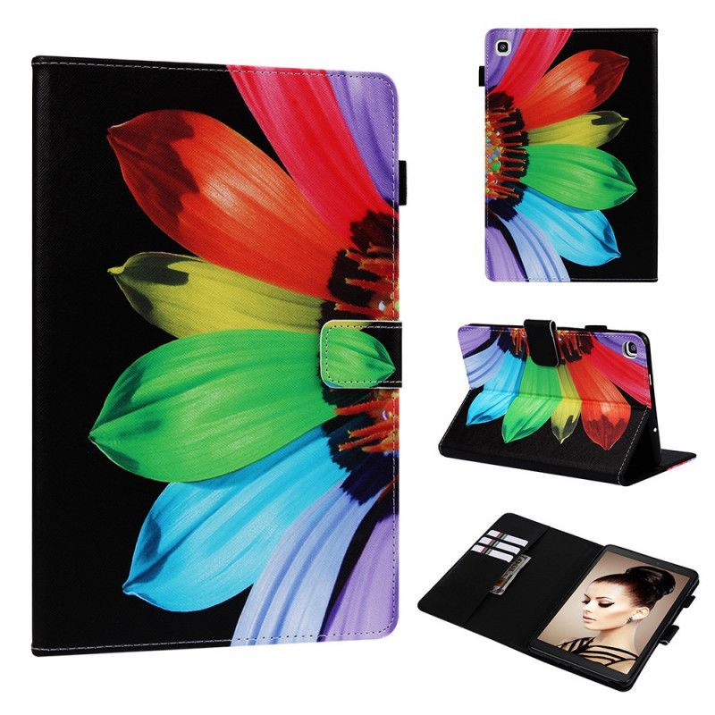 Etui Folio Samsung Galaxy Tab A 8" (2019) Kolorowe Płatki Etui Ochronne
