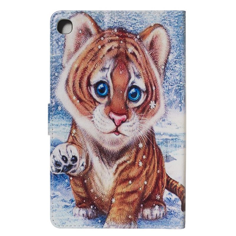 Etui Folio Samsung Galaxy Tab A 8" (2019) Mały Tygrys Etui Ochronne