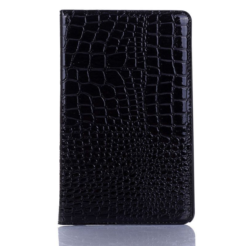 Etui Samsung Galaxy Tab A 8" (2019) Czerwony Czarny Skóra Krokodyla Etui Ochronne