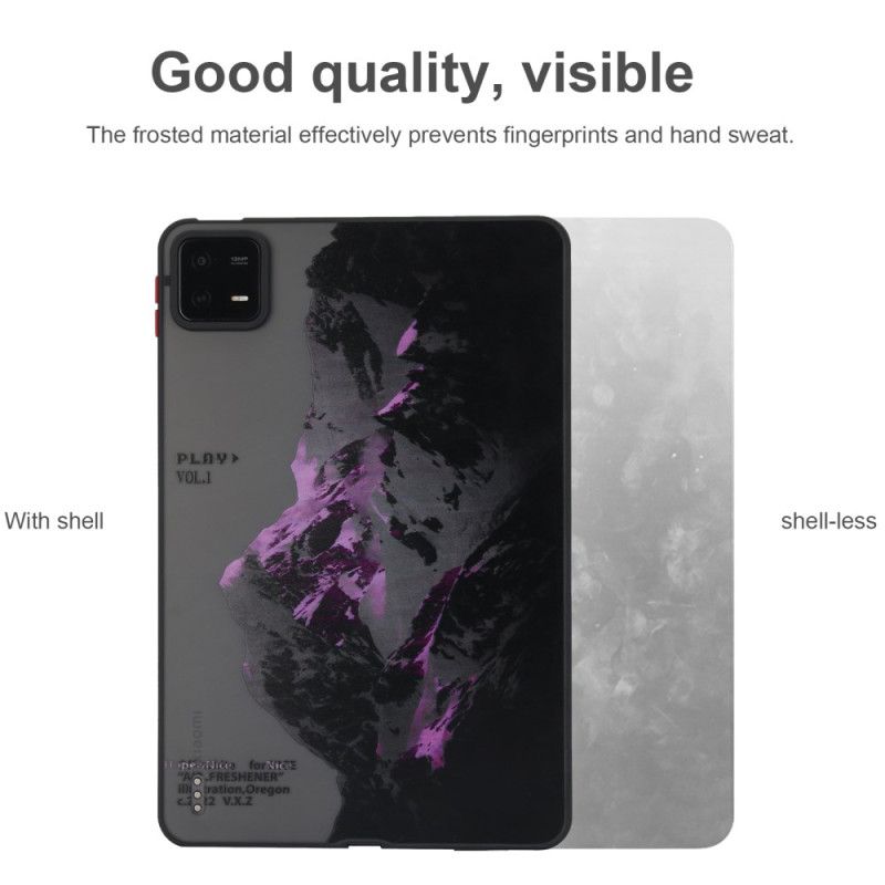 Etui Xiaomi Pad 6 Pro Fioletowa Zaśnieżona Góra