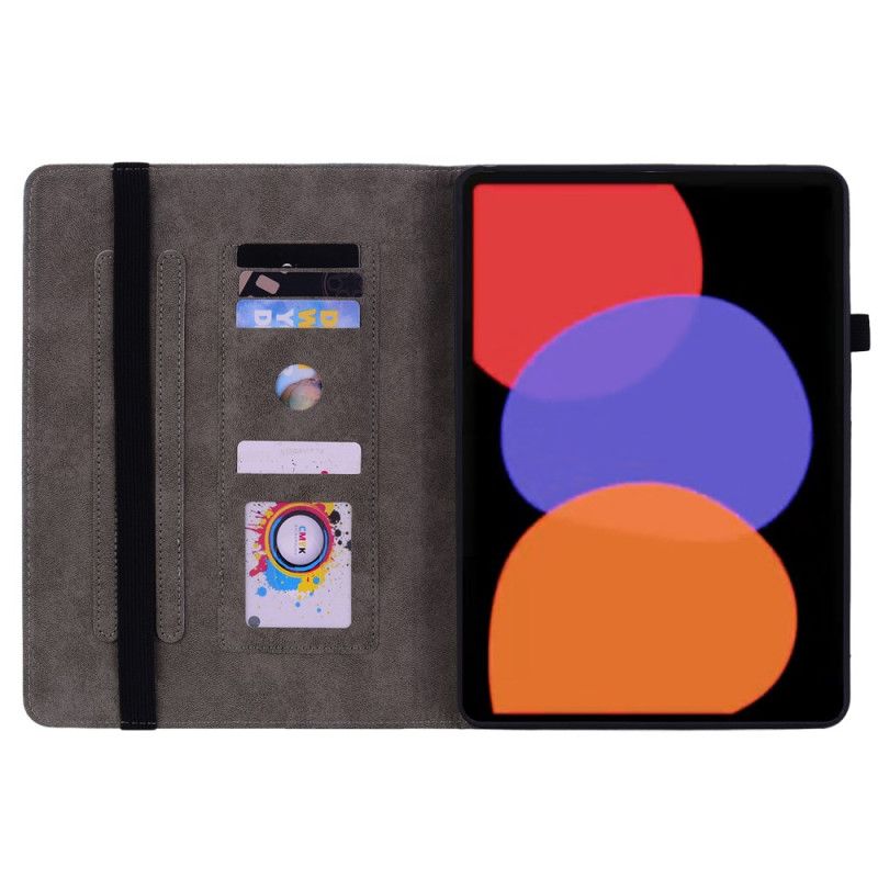 Etui Xiaomi Pad 6 Pro Różowy Efekt Skóry