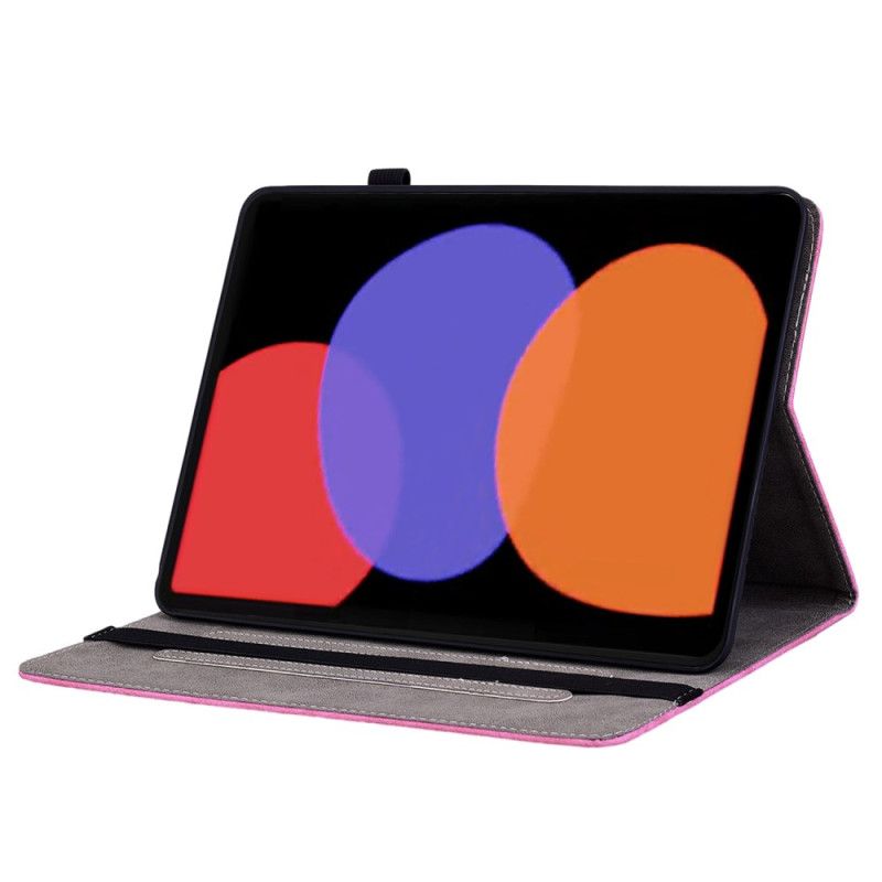 Etui Xiaomi Pad 6 Pro Różowy Efekt Skóry