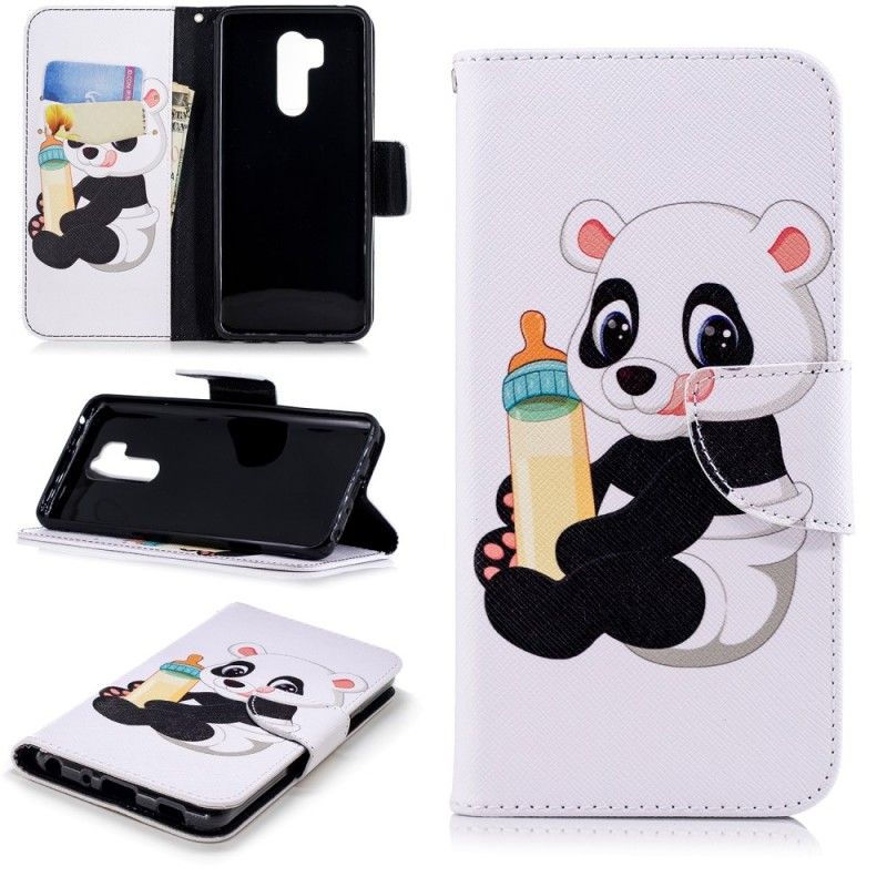 Etui Folio LG G7 ThinQ Mała Panda Etui Ochronne