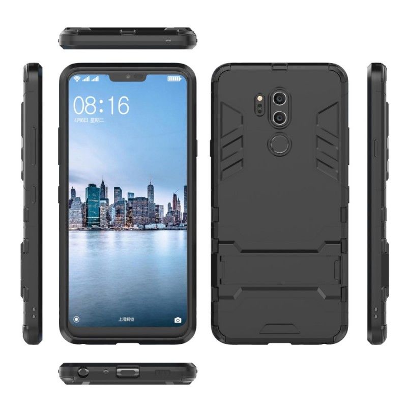 Etui LG G7 ThinQ Czerwony Czarny Ultra Odporny Etui Ochronne