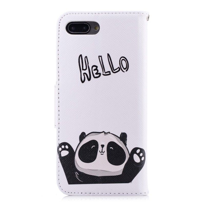 Etui Folio Honor 10 Panda Drukuj Cześć