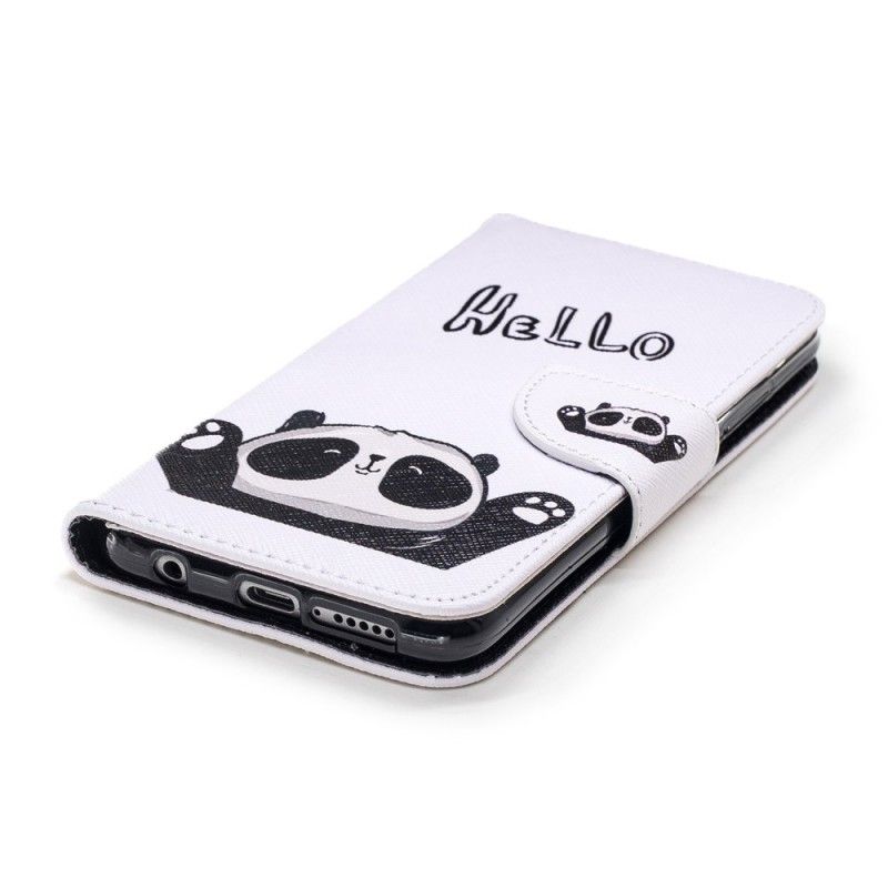 Etui Folio Honor 10 Panda Drukuj Cześć