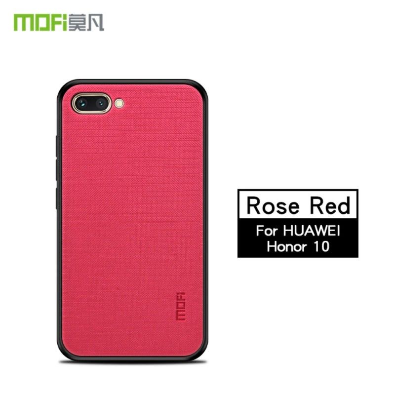 Etui Honor 10 Jasnoniebieski Magenta Tkanina Mofi Etui Ochronne