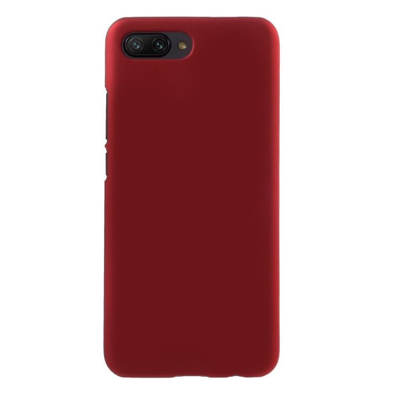 Futerały Honor 10 Czerwony Czarny Etui na Telefon Klasyczny Sztywny