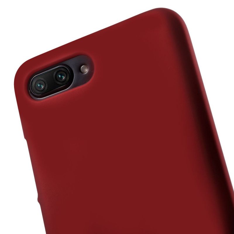 Futerały Honor 10 Czerwony Czarny Etui na Telefon Klasyczny Sztywny