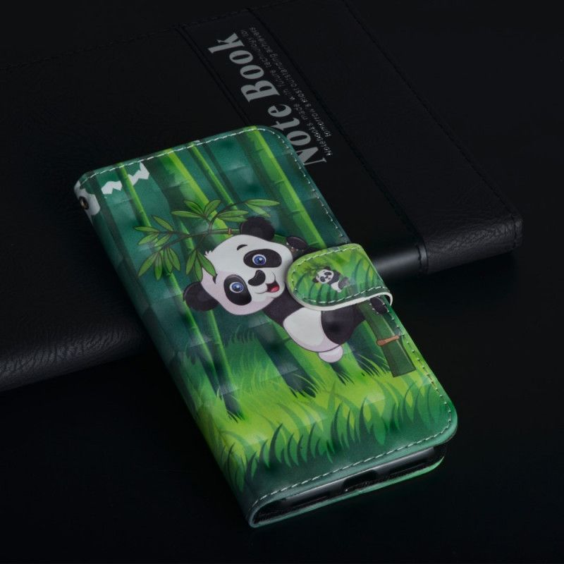 Obudowa Honor 10 Etui na Telefon Panda I Bambus