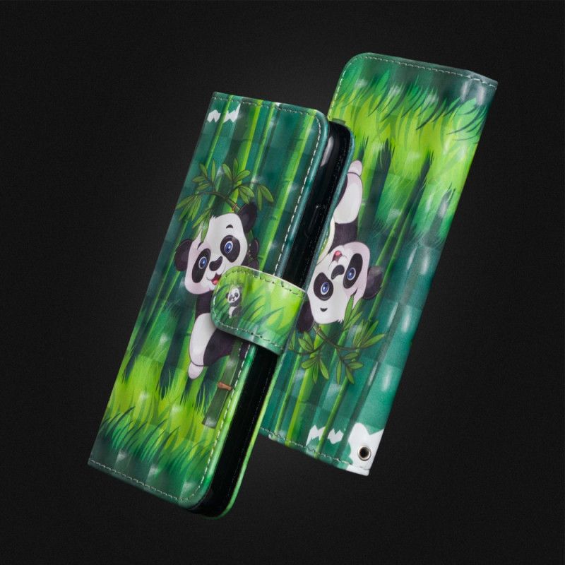 Obudowa Honor 10 Etui na Telefon Panda I Bambus