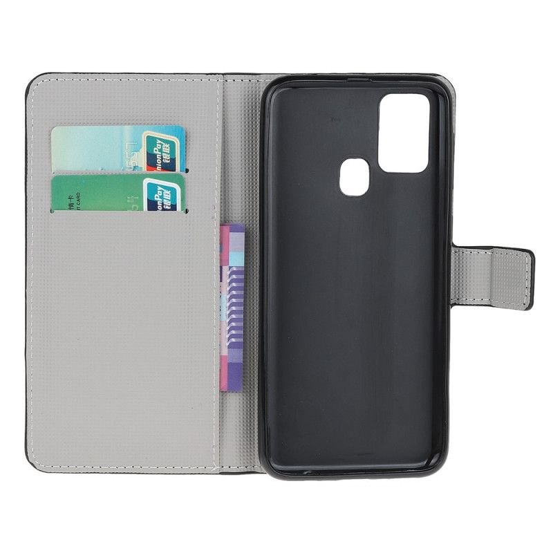 Etui Folio OnePlus Nord N100 Kilka Sów Etui Ochronne