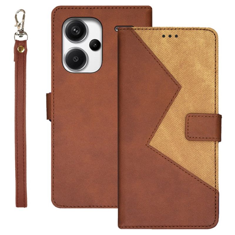 Etui Folio Do Xiaomi Redmi Note 13 Pro Plus 5g Dwukolorowy Idewei