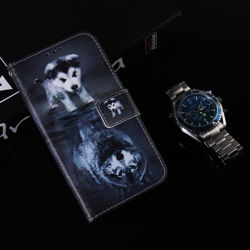 Etui Folio Xiaomi Redmi Note 13 Pro Plus 5g Sen Szczeniaka Etui Ochronne