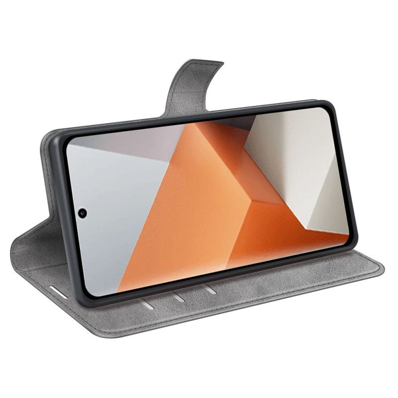 Etui Folio Xiaomi Redmi Note 13 Pro Plus 5g Styl Skórzany Etui Ochronne