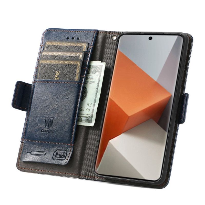 Etui Folio Xiaomi Redmi Note 13 Pro Plus 5g Z Blokowaniem Rfid Caseneo Etui Ochronne