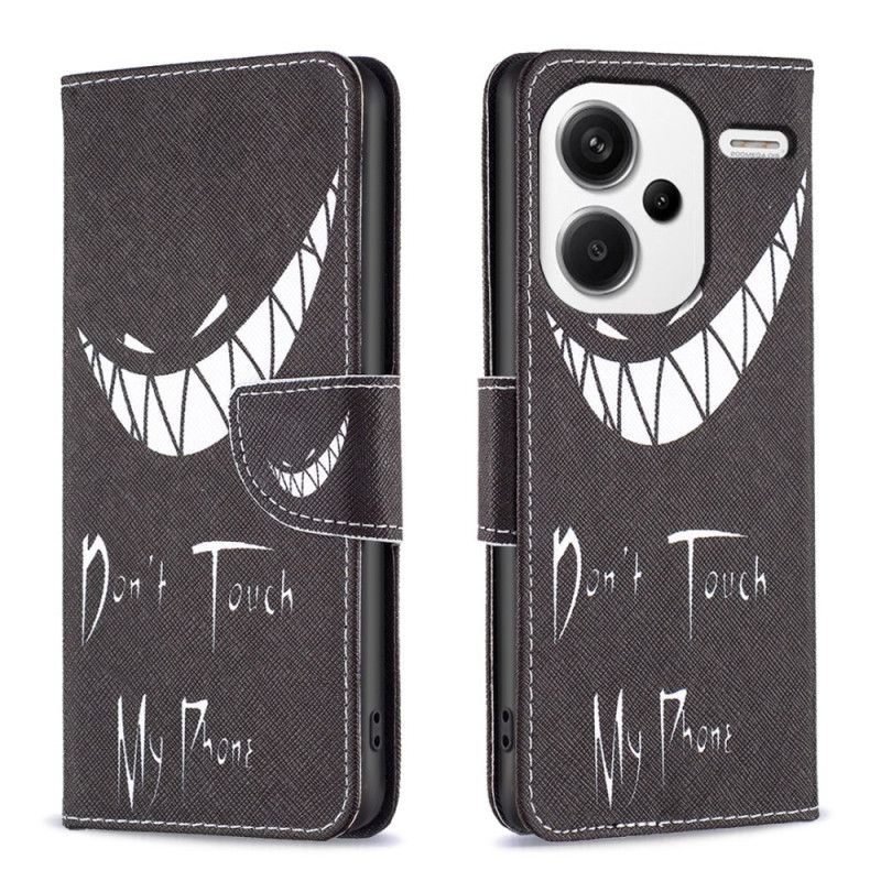 Etui Folio Xiaomi Redmi Note 13 Pro Plus 5g Zły Telefon Etui Ochronne