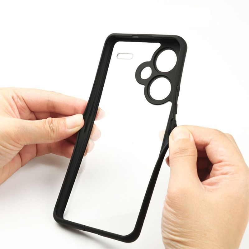 Etui Xiaomi Redmi Note 13 Pro Plus 5g Przezroczyste Silikonowe Krawędzie
