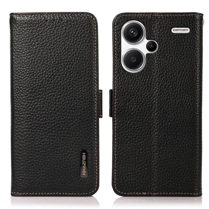 Skórzany Futerał Xiaomi Redmi Note 13 Pro Plus 5g Etui Na Telefon Blokada Rfid Khazneh