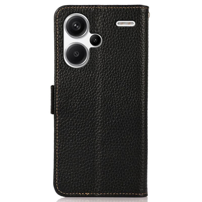 Skórzany Futerał Xiaomi Redmi Note 13 Pro Plus 5g Etui Na Telefon Blokada Rfid Khazneh