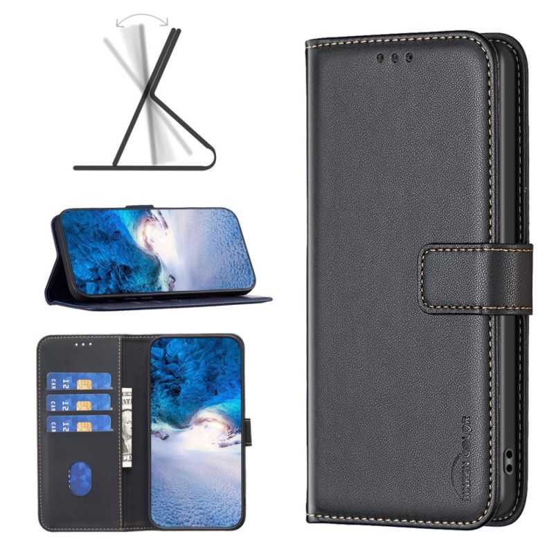 Skórzany Futerał Xiaomi Redmi Note 13 Pro Plus 5g Etui Na Telefon Kolor Binfen