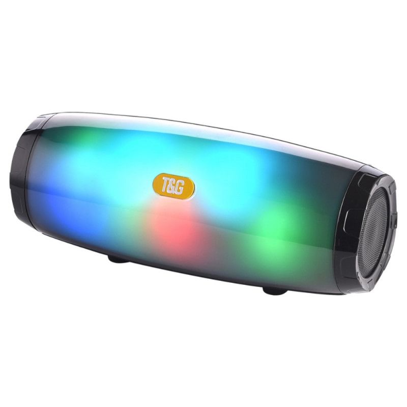 Bezprzewodowy Głośnik Bluetooth V5.0 Kolorowe Światło Led