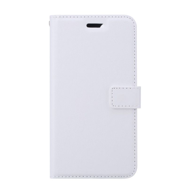 Etui Folio Samsung Galaxy S20 FE Biały Czarny Tradycyjny Styl Skóry