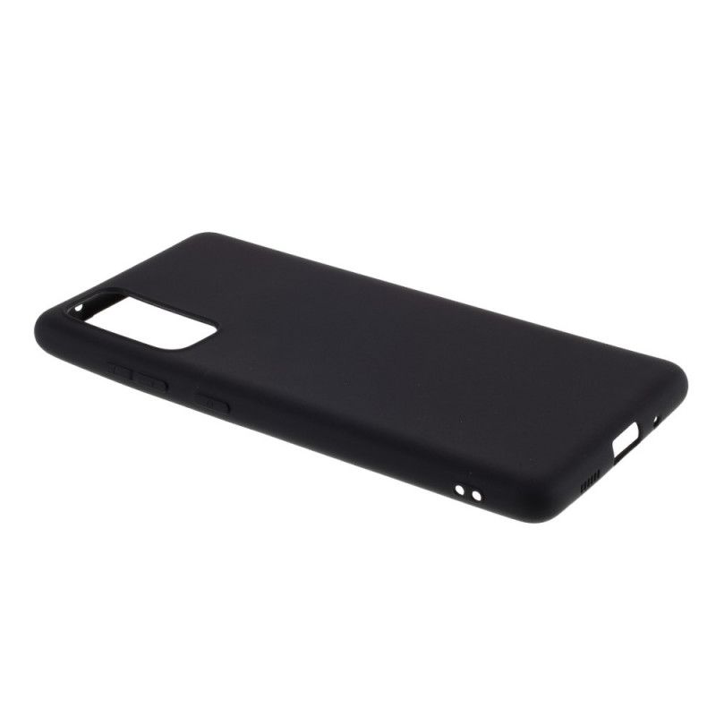 Etui Samsung Galaxy S20 FE Biały Czarny Sztywny Mat
