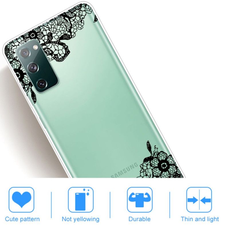 Etui Samsung Galaxy S20 FE Cienka Koronka