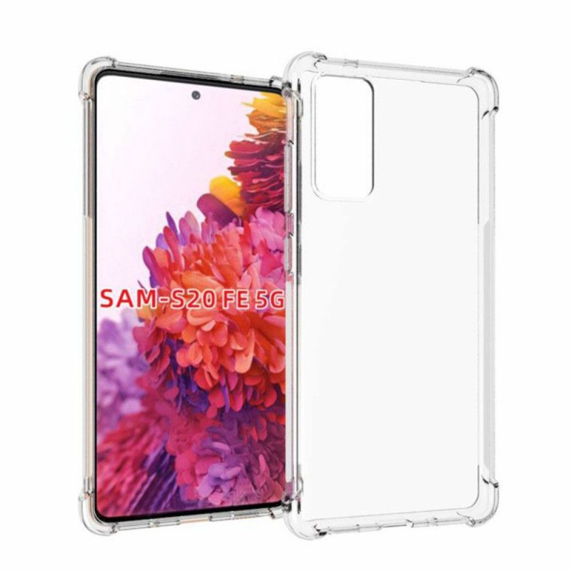 Etui Samsung Galaxy S20 FE Przezroczyste Wzmocnione Rogi Etui Ochronne